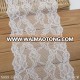 Rose-flower lace trim 19.8 off-white spandex lace