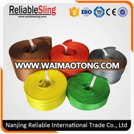 High Tenacity Color Code Polyester Sling Webbing