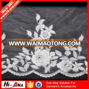 Top Quality Control Various Colors Embroidery Lace