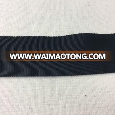 2018 New designs black grosgrain tape for dress decoration