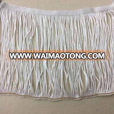 2018 China supply hotsale fringing for dress decoration DTM color and customized size