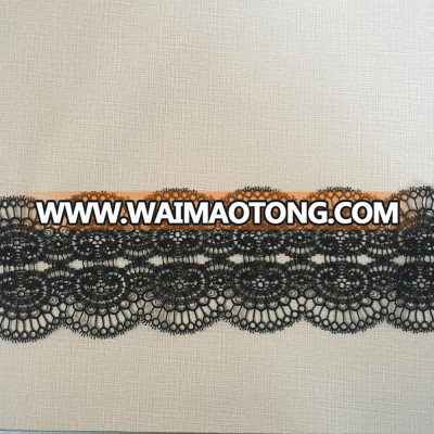 2018 wholesale polyester lace triming for dress decoration