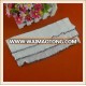 Fashion custom wholesale design border lace white fabric ruffled lace trims on sale